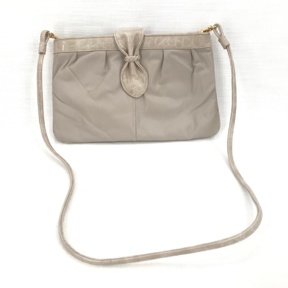 Leather Genuine Leather Crossbody Bag Zip Closure